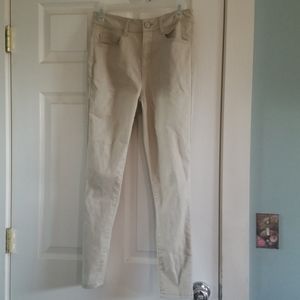Size 9 khaki skinny jeans
